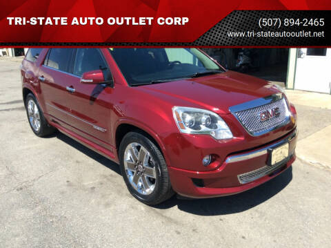 2011 GMC Acadia for sale at TRI-STATE AUTO OUTLET CORP in Hokah MN
