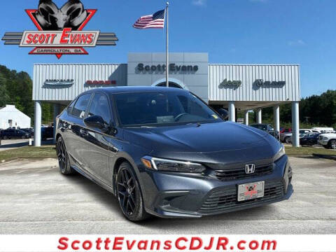 2023 Honda Civic for sale at SCOTT EVANS CHRYSLER DODGE in Carrollton GA