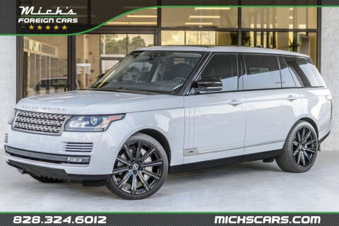 2017 Land Rover Range Rover for sale at Mich's Foreign Cars in Hickory NC