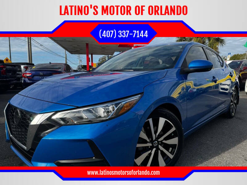 2021 Nissan Sentra for sale at LATINO'S MOTOR OF ORLANDO in Orlando FL