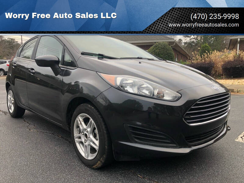 2019 Ford Fiesta for sale at Worry Free Auto Sales LLC in Woodstock GA