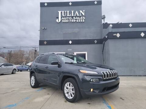 2018 Jeep Cherokee for sale at Julian Auto Sales, Inc. in Warren MI
