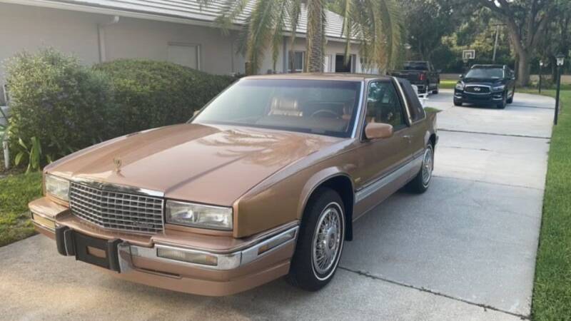 1989 Cadillac Eldorado for sale at CARuso Classics in Tampa FL