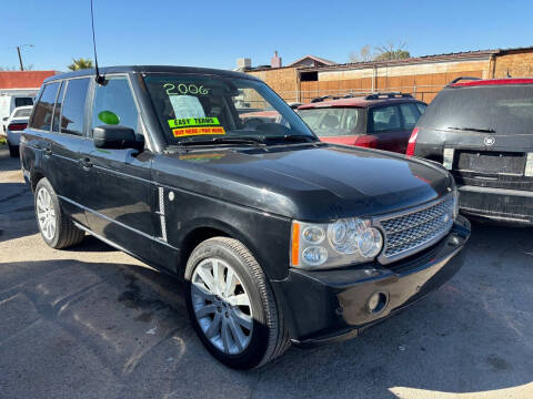 2006 Land Rover Range Rover for sale at ST Motors in El Paso TX