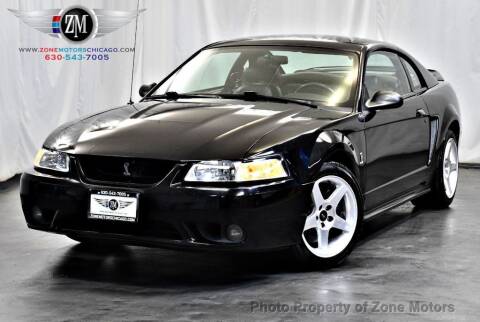 1999 Ford Mustang SVT Cobra for sale at ZONE MOTORS in Addison IL