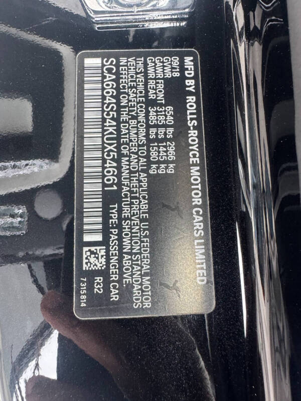 2019 Rolls-Royce Black Badge Ghost