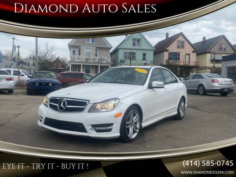 2013 Mercedes-Benz C-Class for sale at DIAMOND AUTO SALES LLC in Milwaukee WI