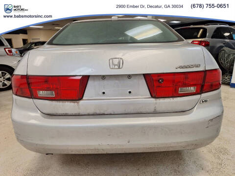 2005 Honda Accord EX V-6