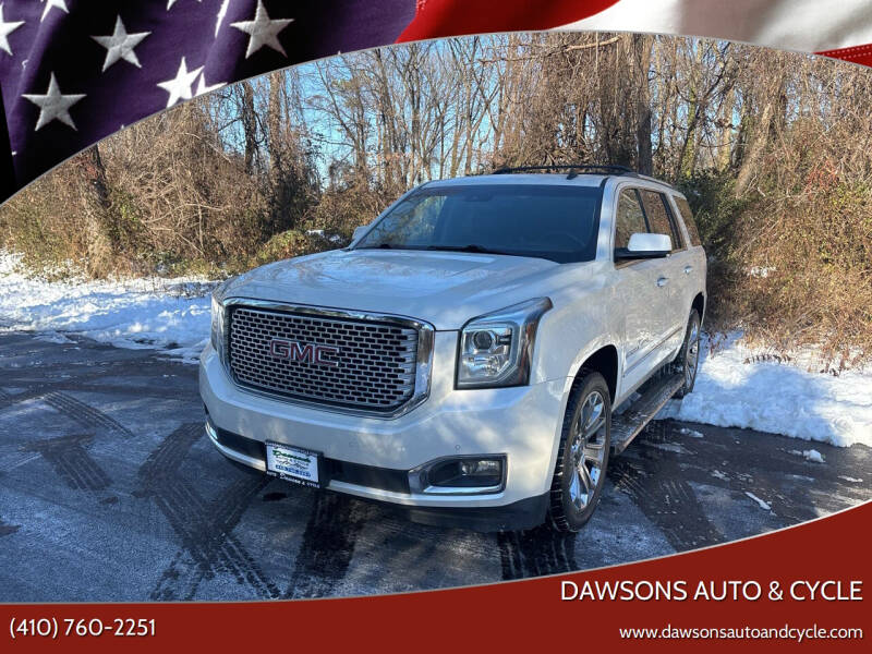 2015 GMC Yukon for sale at Dawsons Auto & Cycle in Glen Burnie MD