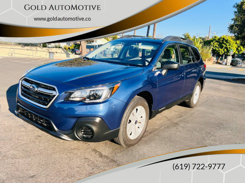 2019 Subaru Outback for sale at Gold AutoMotive in San Diego CA