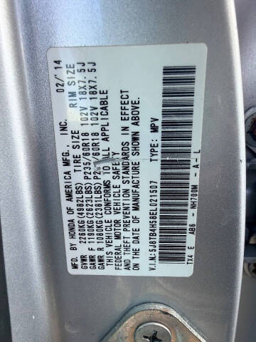2014 Acura RDX w/Tech
