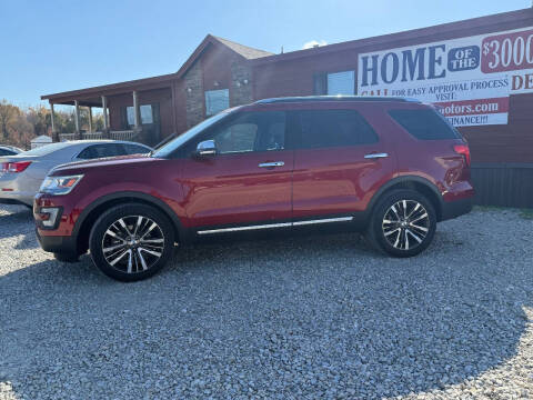 2016 Ford Explorer Platinum