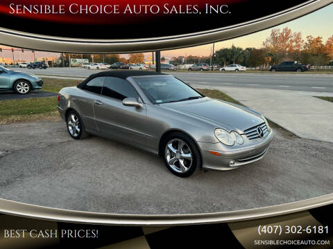 2005 Mercedes-Benz CLK for sale at Sensible Choice Auto Sales, Inc. in Longwood FL