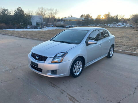2012 Nissan Sentra for sale at QUEST MOTORS in Englewood CO