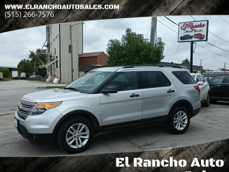 2013 Ford Explorer for sale at El Rancho Auto Sales in Des Moines IA