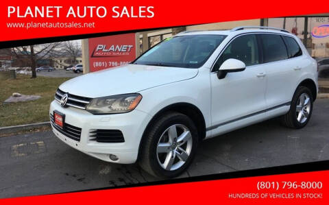 2013 Volkswagen Touareg for sale at PLANET AUTO SALES in Lindon UT