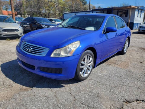 2008 Infiniti G35 for sale at DREWS AUTO SALES INTERNATIONAL BROKERAGE in Atlanta GA