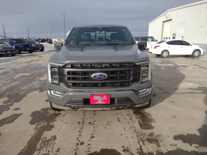 Used 2021 Ford F-150 Lariat with VIN 1FTFW1EDXMFD05759 for sale in Chamberlain, SD