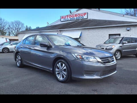 2013 Honda Accord for sale at AUTOGROUP in Manassas VA
