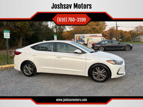 2018 Hyundai Elantra for sale at Joshsav Motors in Walnutport PA