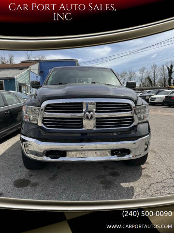 2013 RAM 1500 for sale at Car Port Auto Sales, INC in Laurel MD