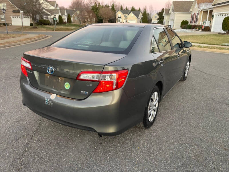 2012 Toyota Camry Hybrid LE