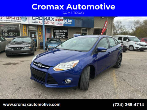 2012 Ford Focus for sale at Cromax Automotive in Ann Arbor MI