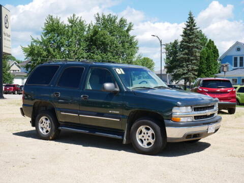 2001 Chevrolet Tahoe for sale at Paul Busch Auto Center Inc in Wabasha MN