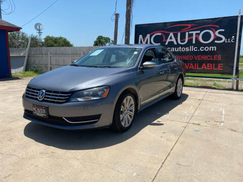 2012 Volkswagen Passat for sale at MC Autos LLC in Pharr TX