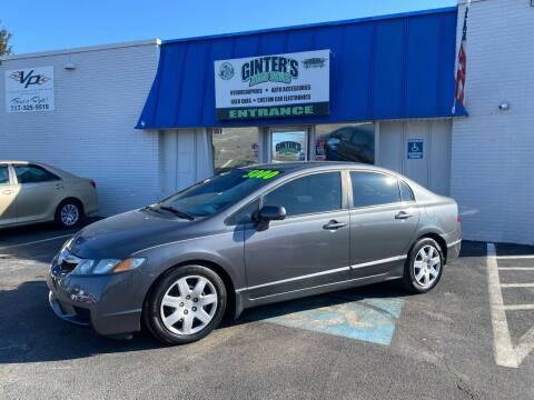 2009 Honda Civic for sale at Ginters Auto Sales in Camp Hill PA