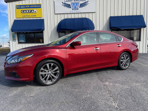 2018 Nissan Altima for sale at Larry Whicker Motors in Kernersville NC