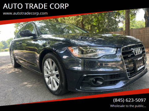 2012 Audi A6 for sale at AUTO TRADE CORP in Nanuet NY