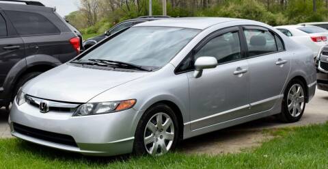 2007 Honda Civic for sale at PINNACLE ROAD AUTOMOTIVE LLC in Moraine OH