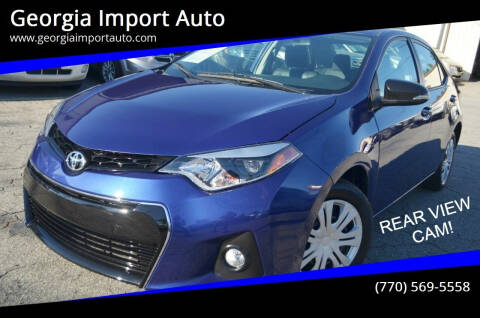 2016 Toyota Corolla for sale at Georgia Import Auto in Alpharetta GA