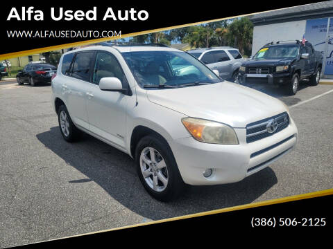 2008 Toyota RAV4 for sale at Alfa Used Auto in Holly Hill FL