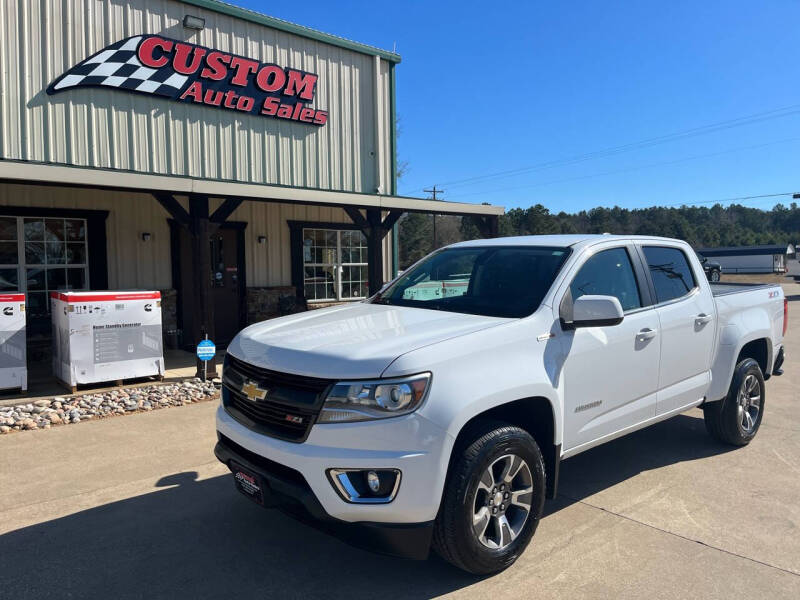 2016 Chevrolet Colorado for sale at Custom Auto Sales - AUTOS in Longview TX