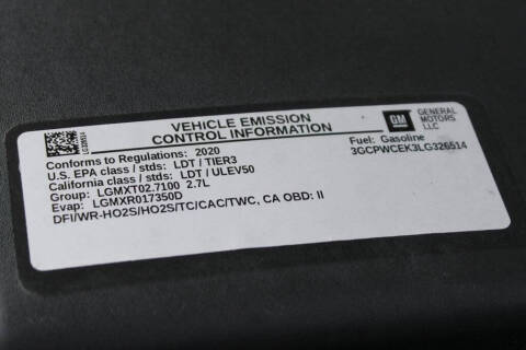 2020 Chevrolet Silverado 1500