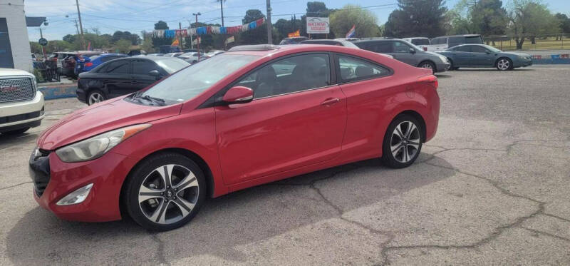 2013 Hyundai Elantra Coupe for sale at Elite Automotive in El Paso TX