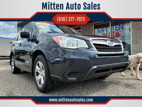2014 Subaru Forester for sale at Mitten Auto Sales in Holland MI