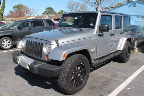 2013 Jeep Wrangler Unlimited for sale at Drive Now Auto Sales in Norfolk VA