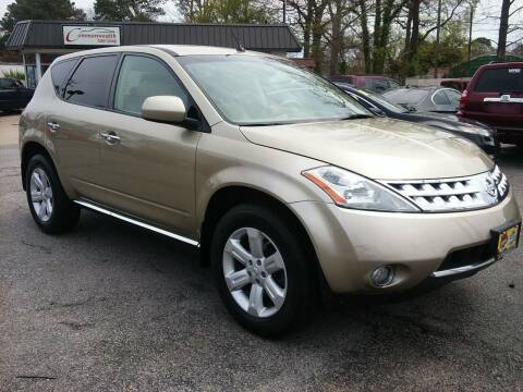 2007 Nissan Murano for sale at Commonwealth Auto Group in Virginia Beach VA