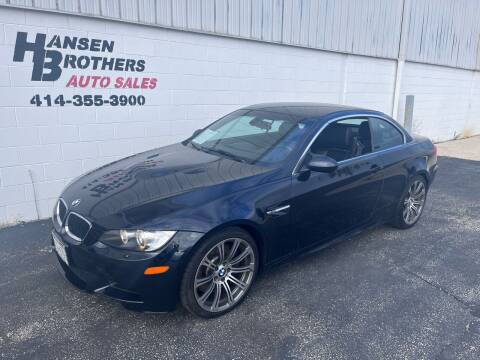 2012 BMW M3 for sale at HANSEN BROTHERS AUTO SALES in Milwaukee WI