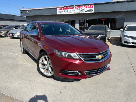 2016 Chevrolet Impala for sale at GREENWOOD AUTO LLC in Lincoln NE