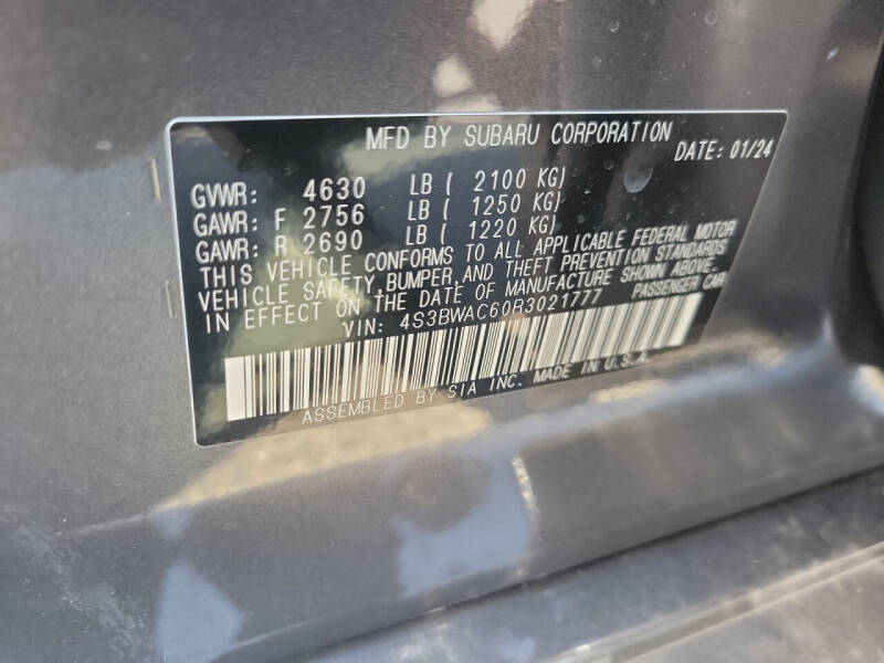 2024 Subaru Legacy Premium