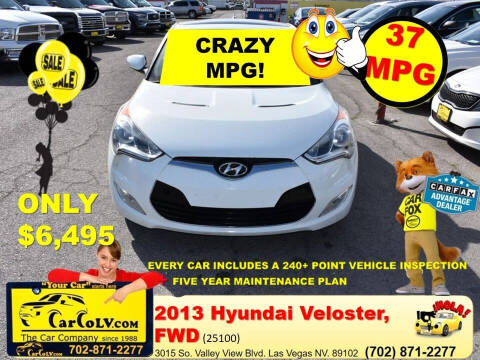 2013 Hyundai Veloster for sale at The Car Company in Las Vegas NV