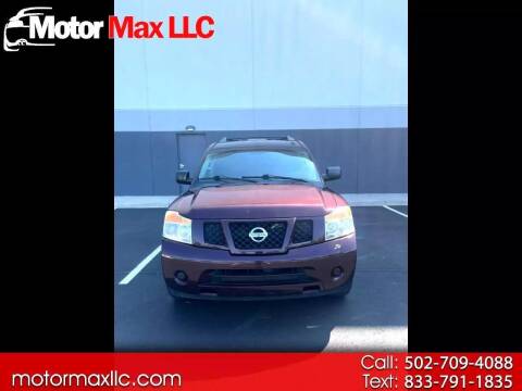2015 Nissan Armada for sale at Motor Max Llc in Louisville KY