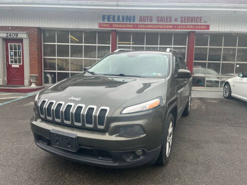 2014 Jeep Cherokee for sale at Fellini Auto Sales & Service LLC in Pittsburgh PA