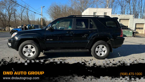 2004 Toyota 4Runner for sale at DND AUTO GROUP in Belvidere NJ