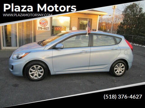 2013 Hyundai Accent for sale at Plaza Motors in Rensselaer NY
