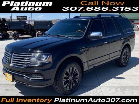 2017 Lincoln Navigator for sale at Platinum Auto in Gillette WY